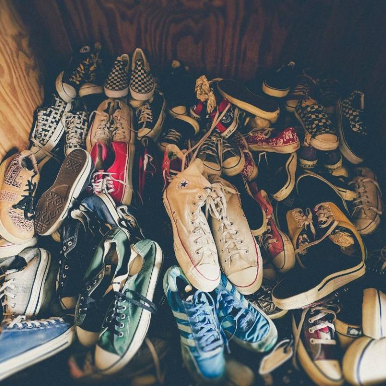 oude schoenen hergebruiken